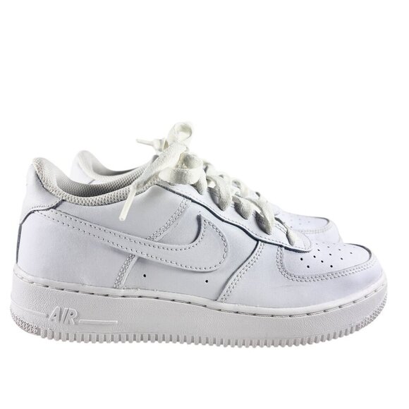 Nike Air Force 1 White Size 6 Low Top Sneakers Youth Kids Grade School